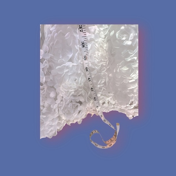 Alisa & Leo 3D Floral One-Shoulder Dress Girls 12Y NWT - Picture 9 of 11